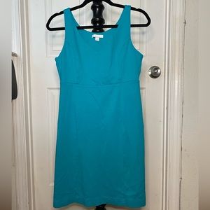 New York & Company turquoise dress small